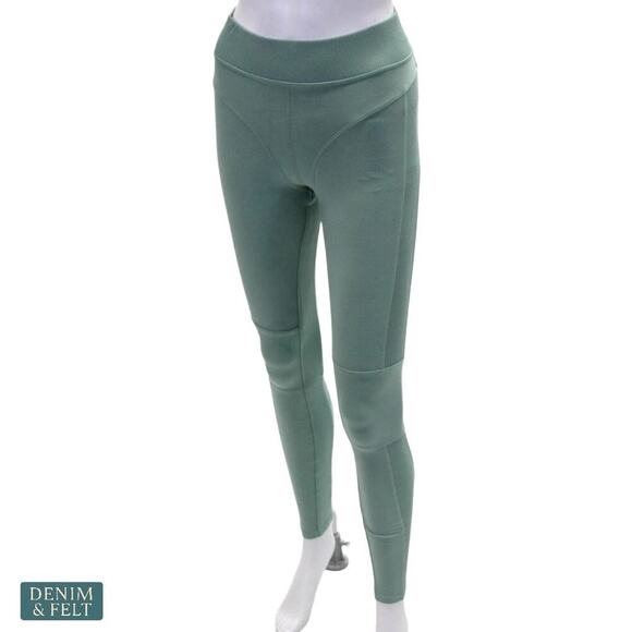 Alo Yoga Alosoft Head Start Bra & High Waist Legging Set XS Botanical Green - Picture 11 of 16